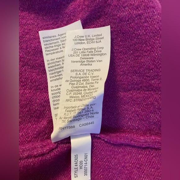 EUC Jcrew Factory crew neck sweater in extra soft yarn plus size 3x - Picture 5 of 8